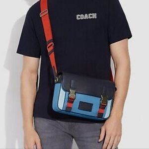 Nwt color block coach bag